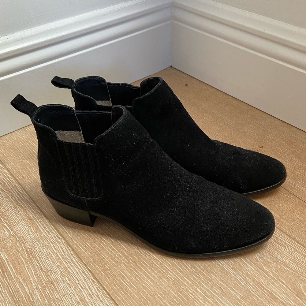 Michael Kors suede ankle bootie